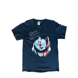 Y2K Daft Punk x Mega Man Tee Reploids Against Mavericks Size M